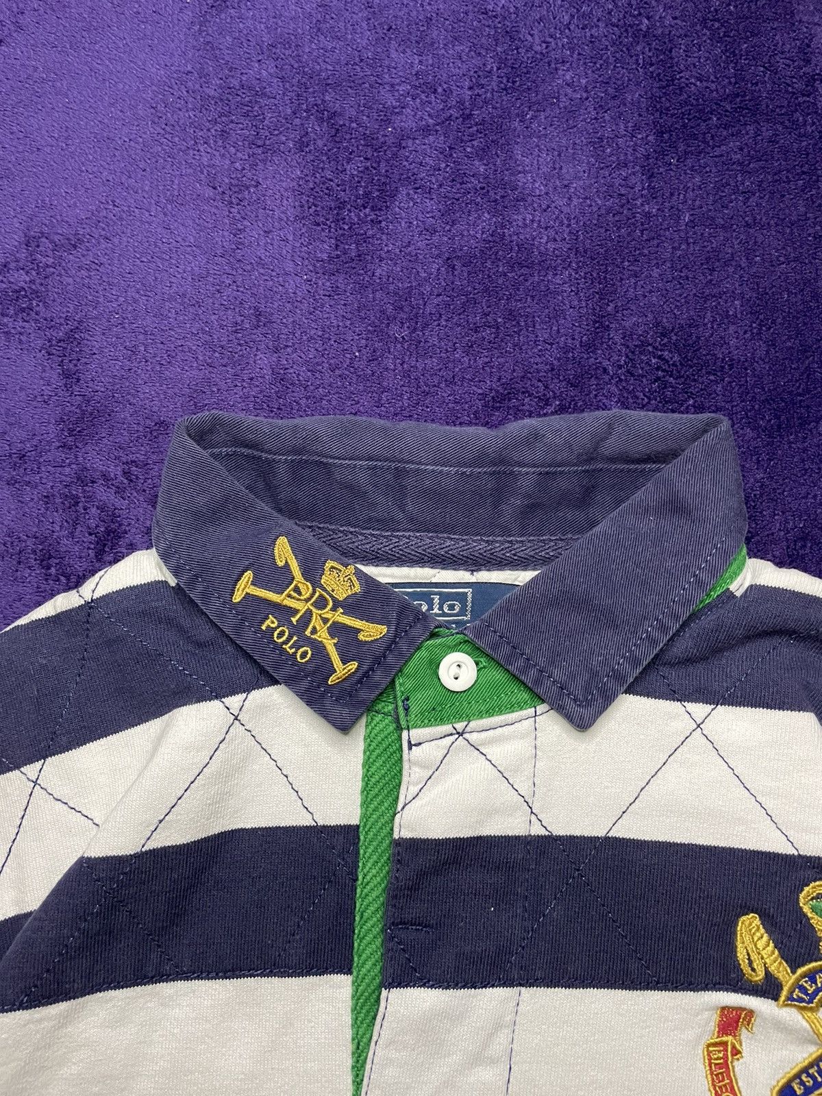 Polo Ralph Lauren × Ralph Lauren Vintage Ralph Lauren longsleeve Mercer Polo Team Size US L / EU 52-54 / 3 - 7 Thumbnail