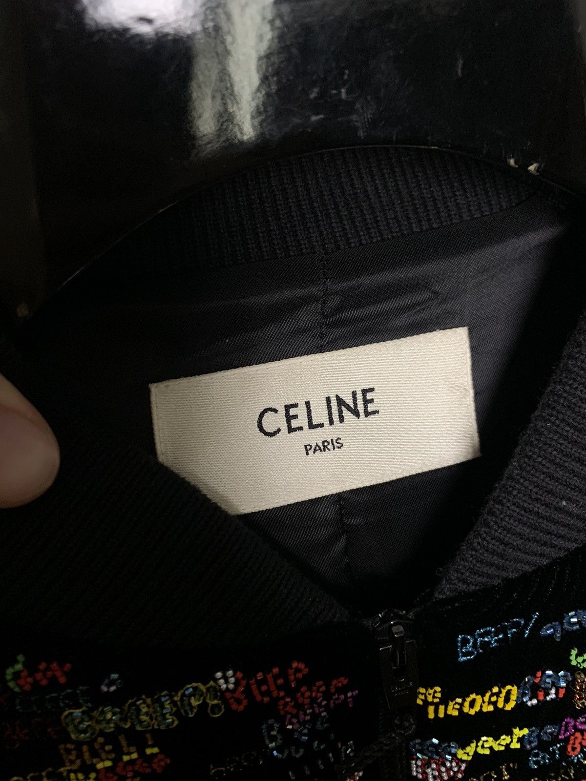 Celine Celine 2019SS Beep Embroidered teddy Size US M / EU 48-50 / 2 - 5 Thumbnail