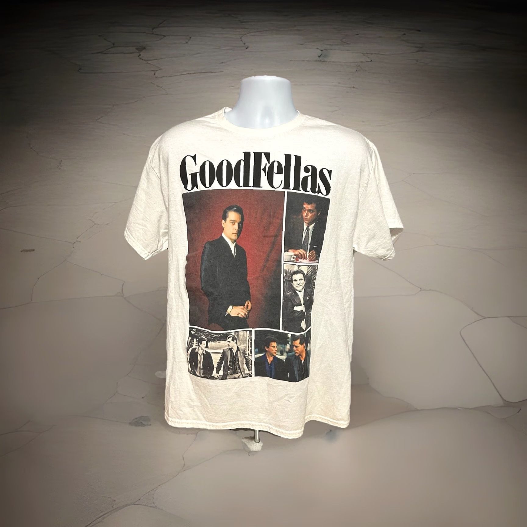 Doublet Goodfellas Movie Shirt Men L White Short Sleeve Crew Neck Double-Sided Logo Vintage No Size US L / EU 52-54 / 3 - 5 Thumbnail