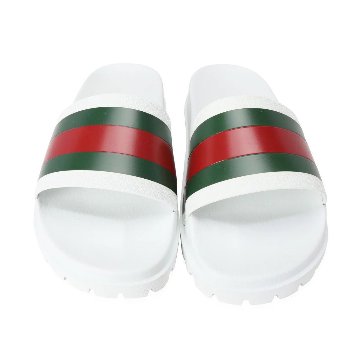 Gucci mens web slides