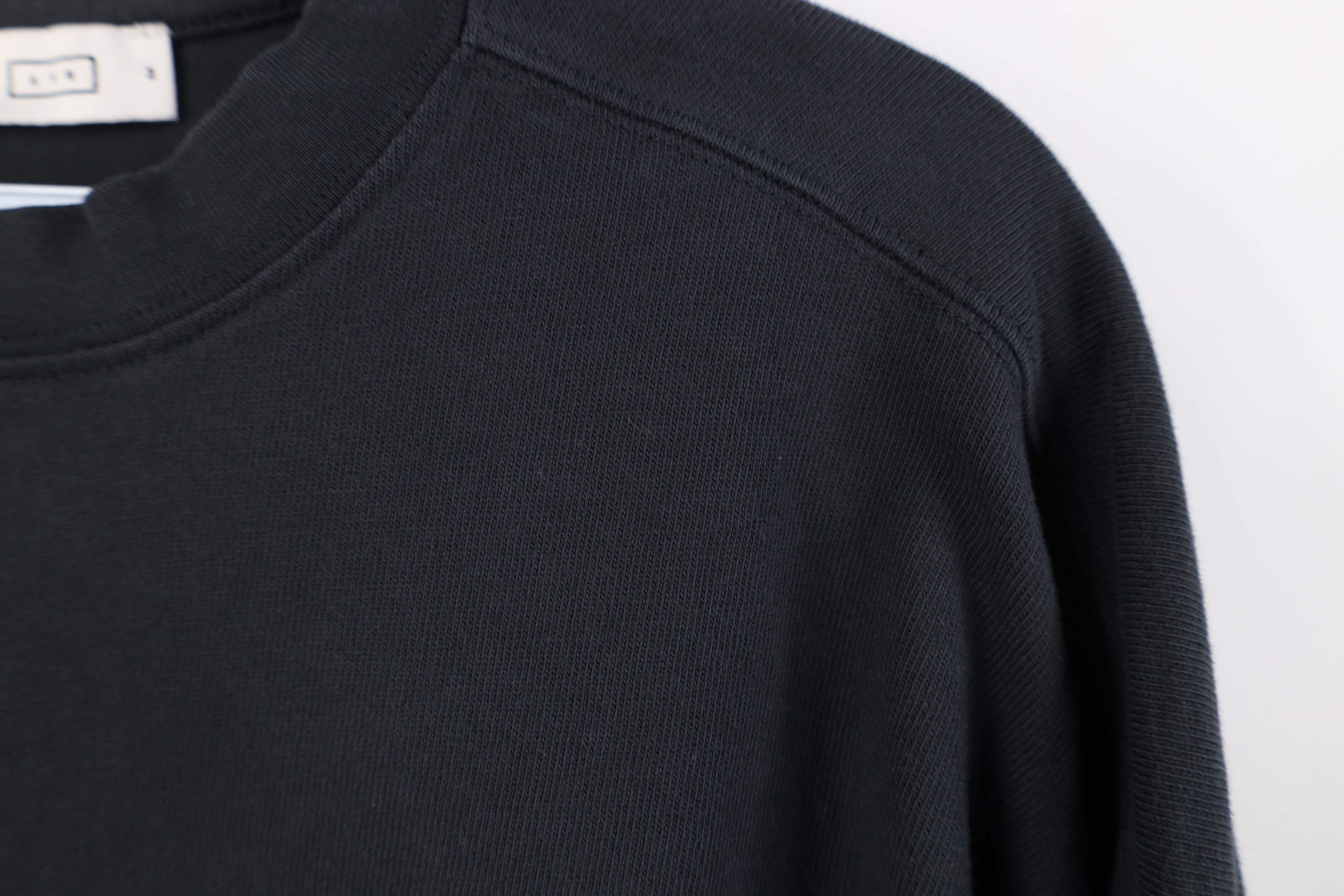 AYR AYR All Year Round Cropped Ribbed Knit Long Sleeve T-Shirt Size M / US 6-8 / IT 42-44 - 5 Thumbnail