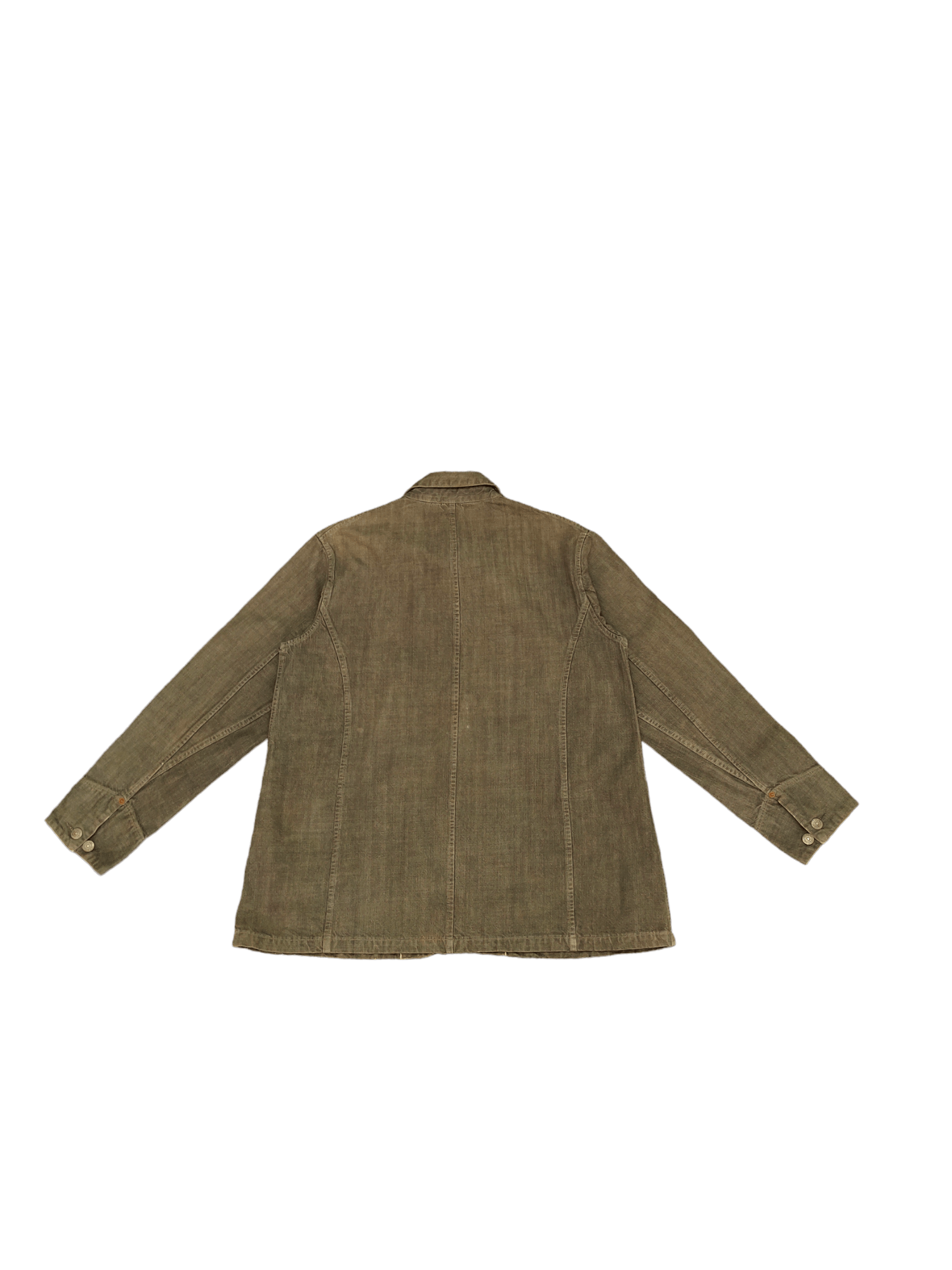 If Six Was Nine Tabloid News Japan Selvedge Chore Denim Jacket Size US M / EU 48-50 / 2 - 9 Thumbnail