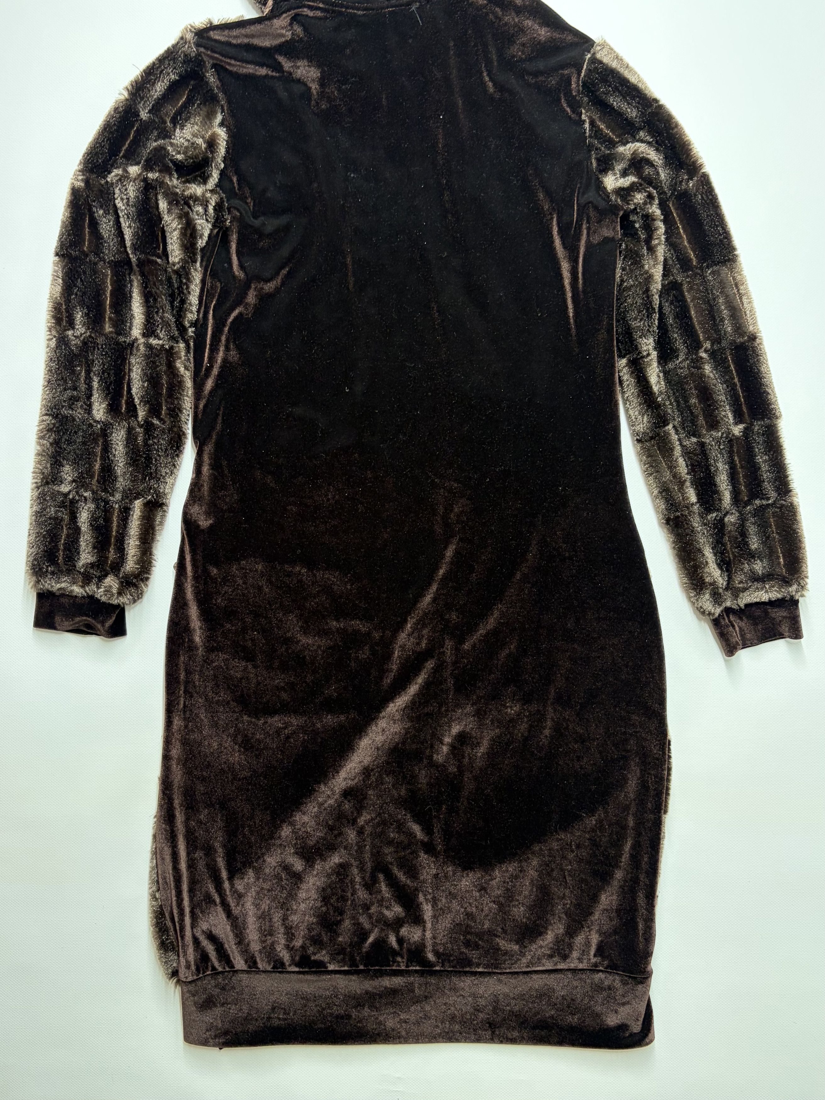 Vintage Vintage Women's Faux Fur Hooded Coat Size S / US 4 / IT 40 - 7 Thumbnail