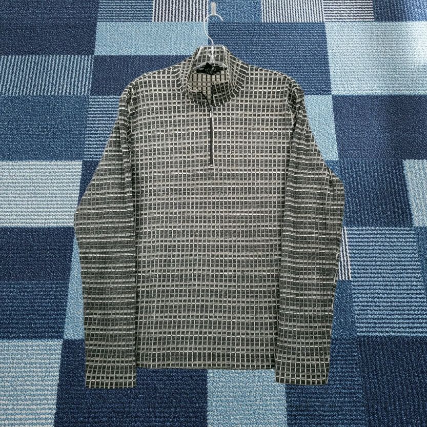 Kenneth Cole Kenneth Cole Sweater Mens L Black Pullover Mock Neck Knit Long Sleeve 1/4 Zip Cotton Blend Size US L / EU 52-54 / 3 - 1 Thumbnail