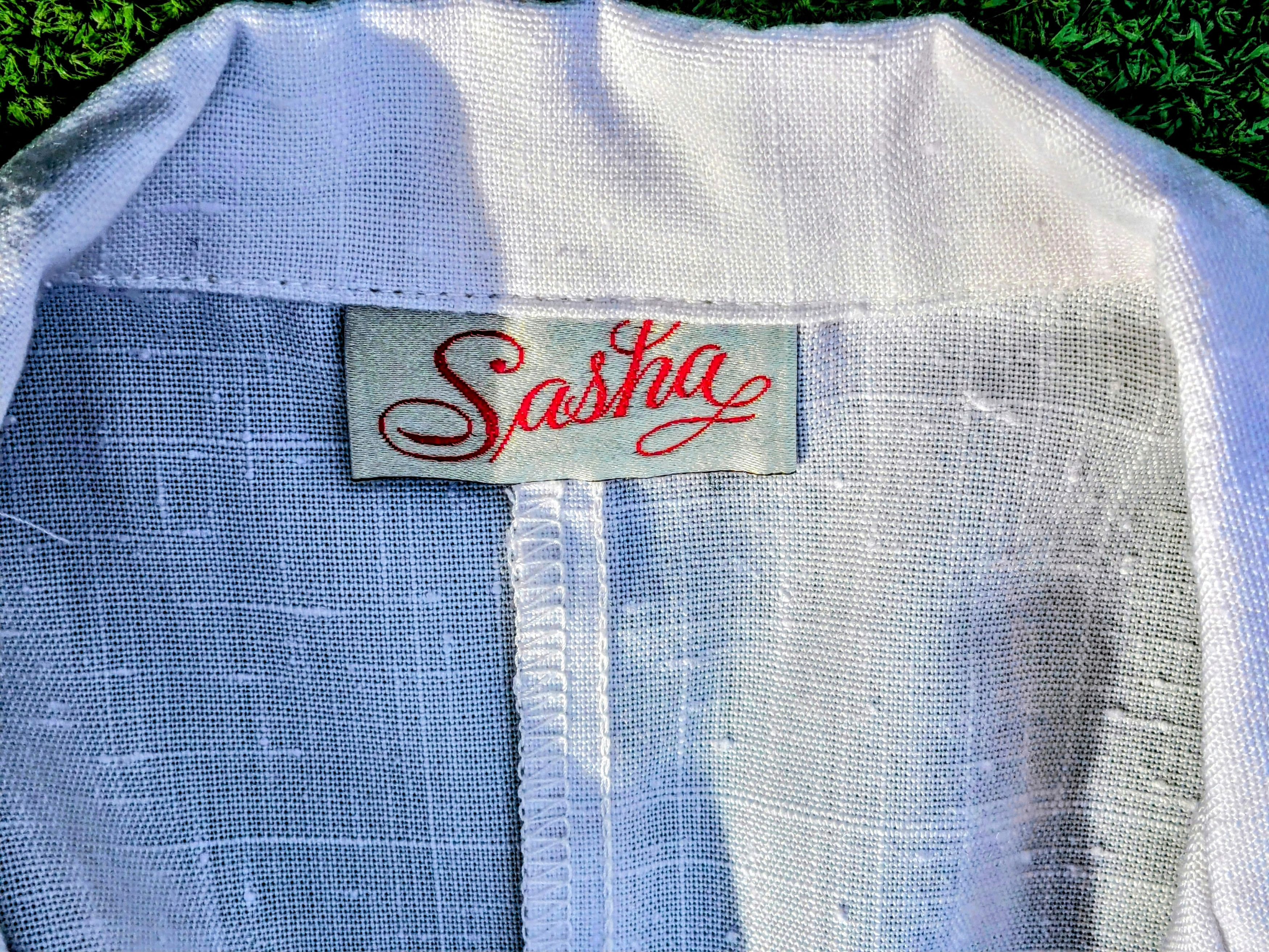 Vintage 1980s Ivory Linen S/S Petite Small Blazer Button Top EUC Size S / US 4 / IT 40 - 5 Thumbnail