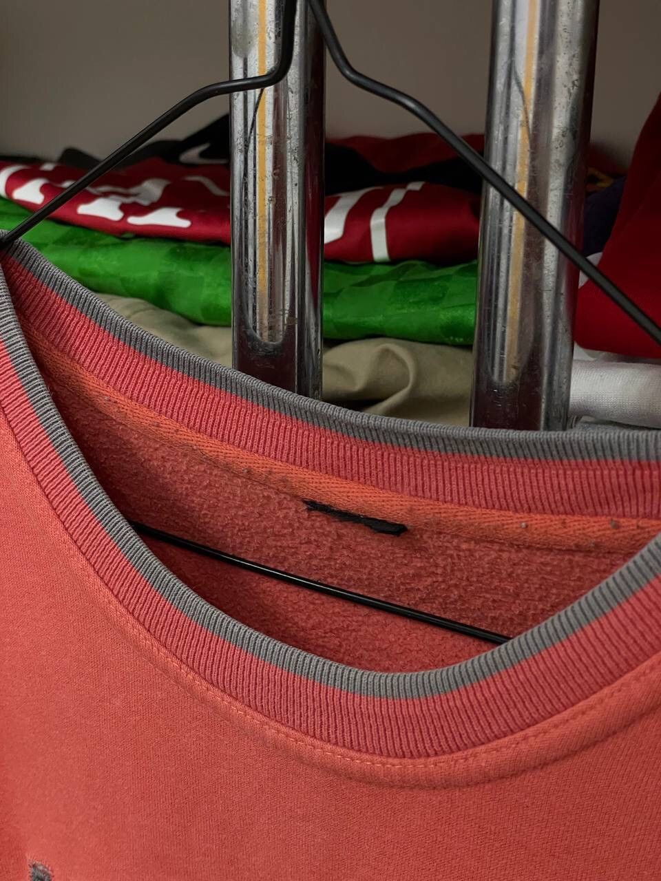 Nike × Vintage NIKE VINTAGE CENTER LOGO OVERSIZE BOXY SWEATSHIRT Size US M / EU 48-50 / 2 - 7 Thumbnail