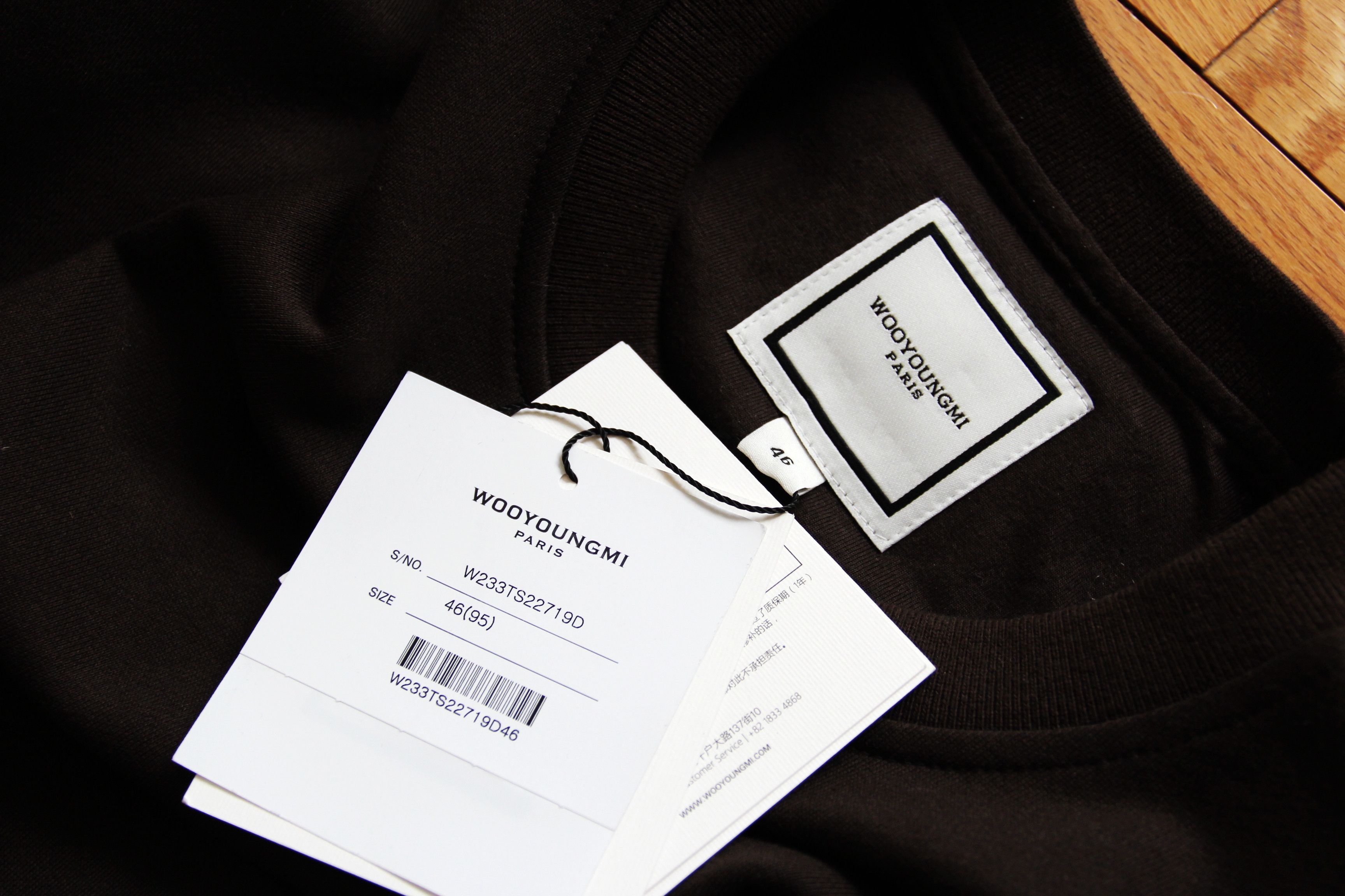 Wooyoungmi BNWT AW23 WOOYOUNGMI LOGO LABEL SWEATSHIRT 46 Size US S / EU 44-46 / 1 - 8 Thumbnail