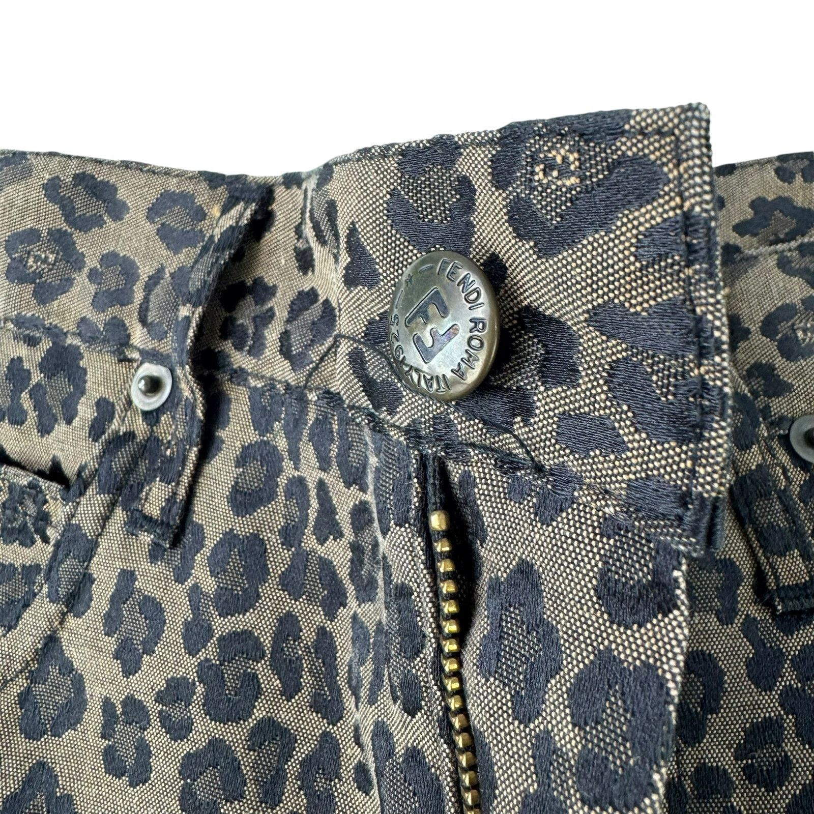 Fendi Fendi Vintage Leopard Print Pant Size 29" - 10 Thumbnail