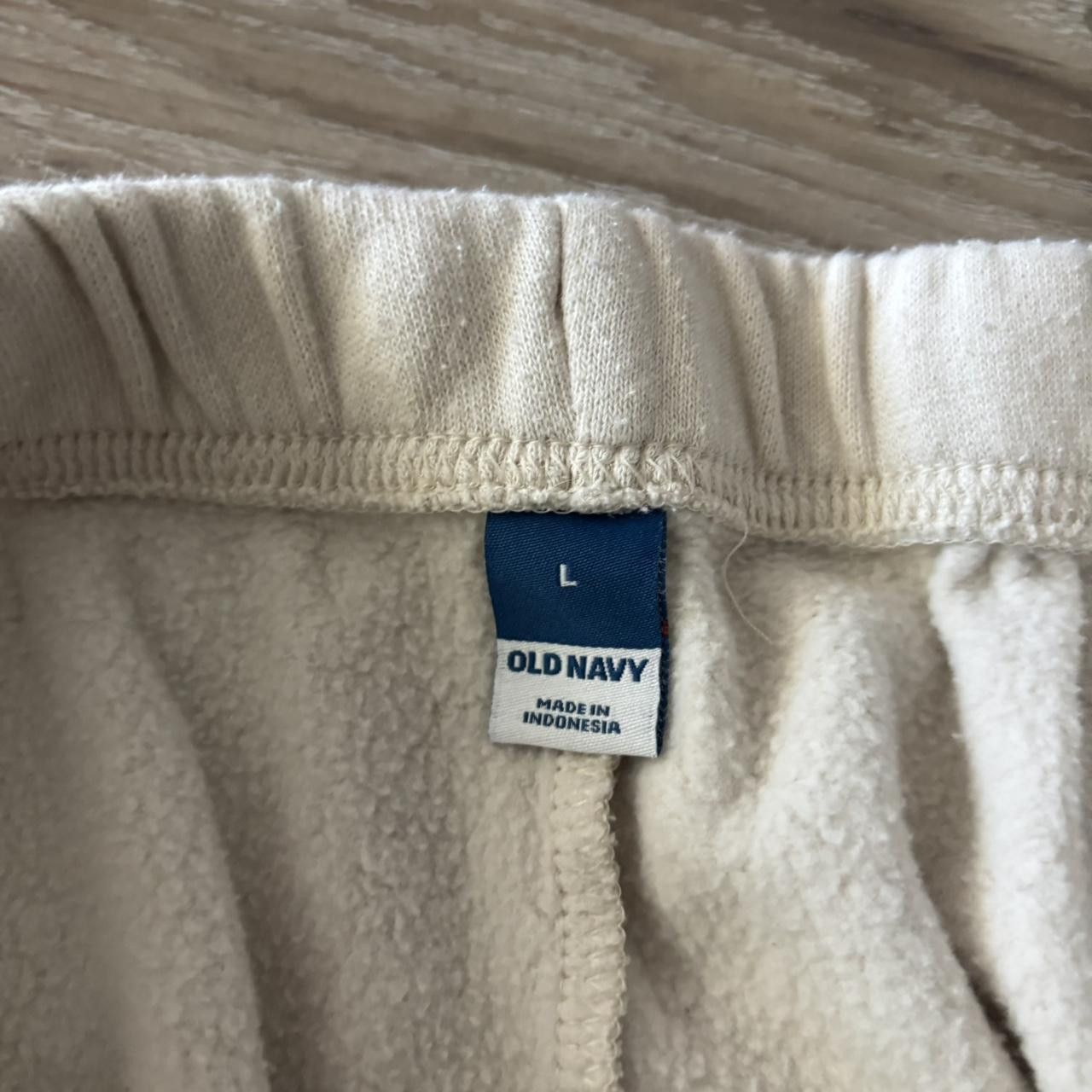 Japanese Brand Crazy Vintage Y2K/2000s Baggy Cream Streetwear Skater Wide Leg Sweatpants! Size L Size US 32 / EU 48 - 6 Thumbnail