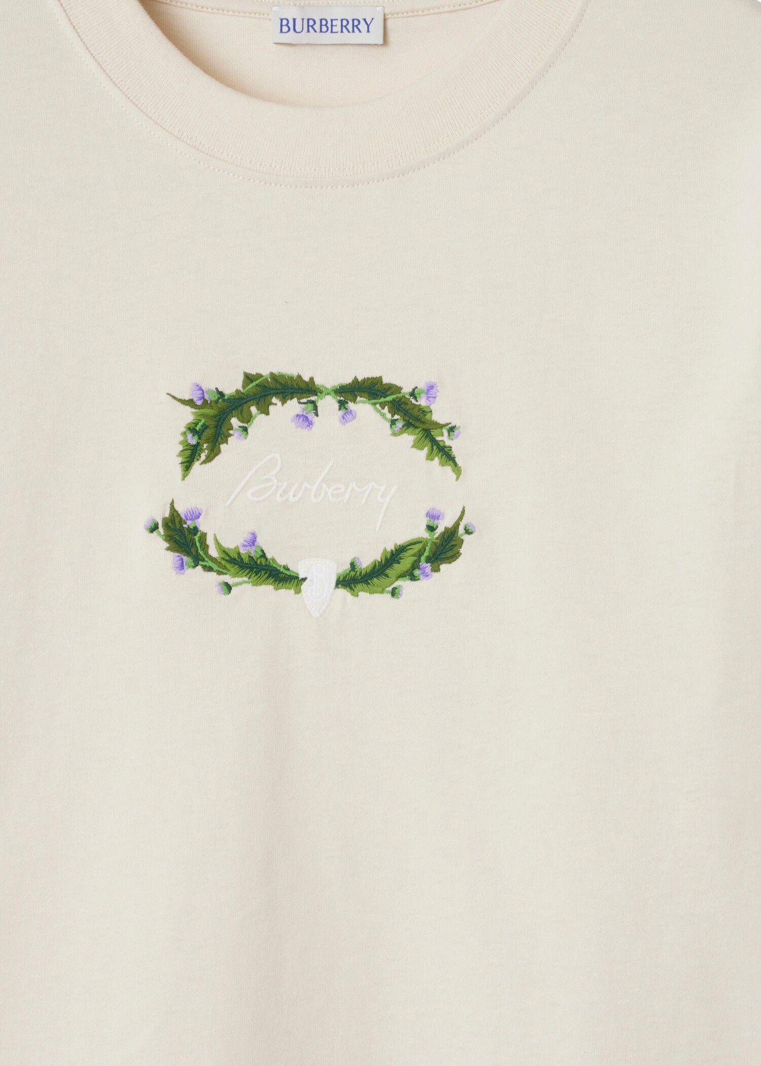 Burberry o1w1db10426 T-Shirt in Ivory Size XS / US 0-2 / IT 36-38 - 5 Thumbnail