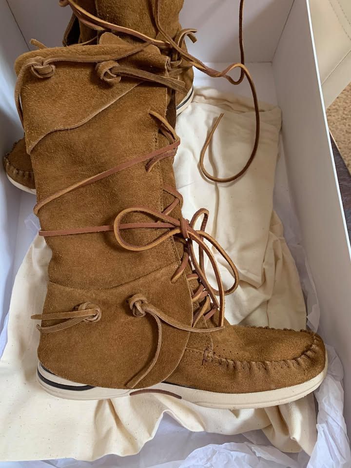Visvim FBT Trapper HI Folk Boots Suede Unisex Size US 8 / EU 41 - 2 Thumbnail