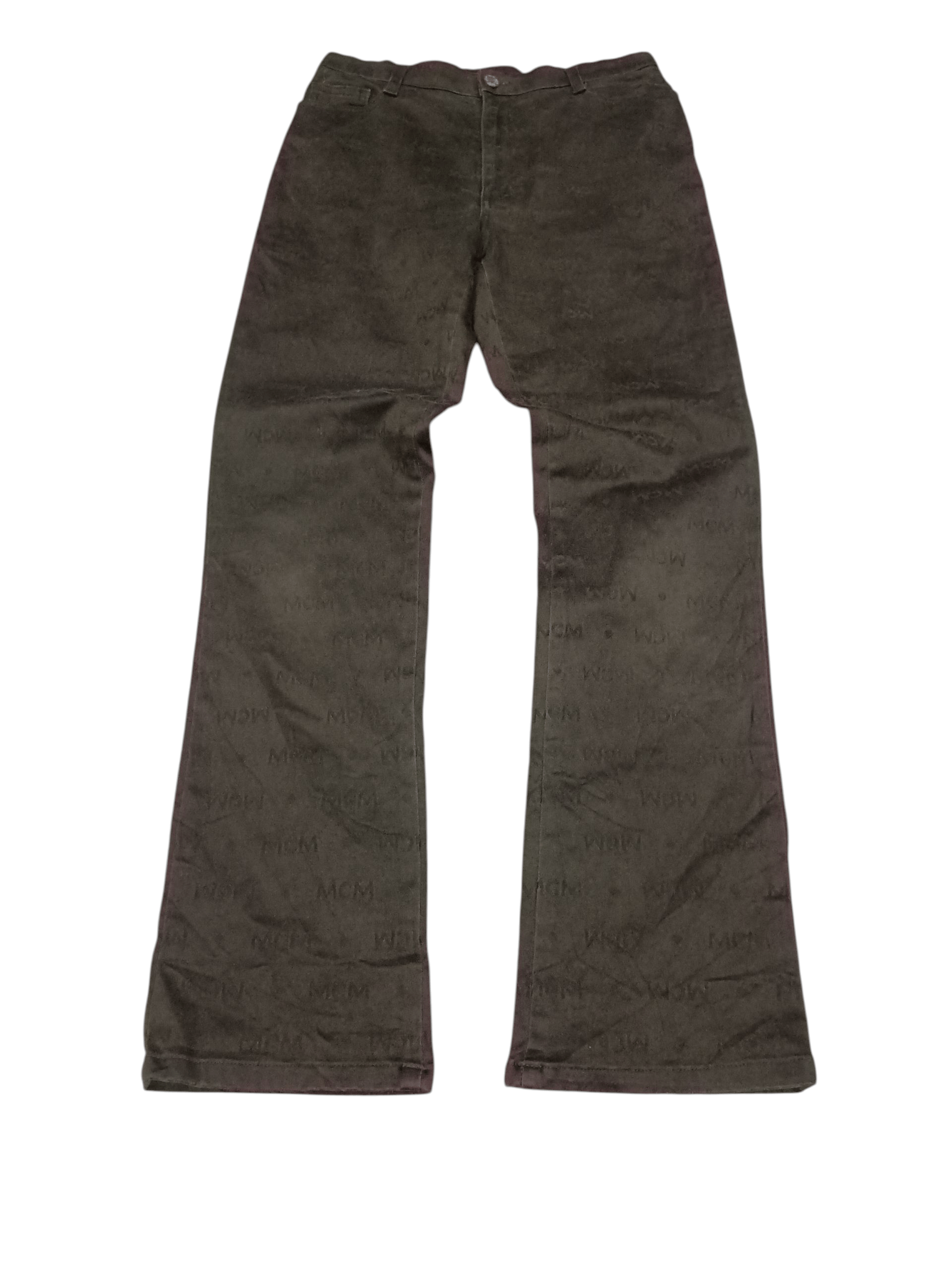 MCM MCM LEGERE MONOGRAM CASUAL PANTS x VINTAGE Size US 30 / EU 46 - 2 Thumbnail