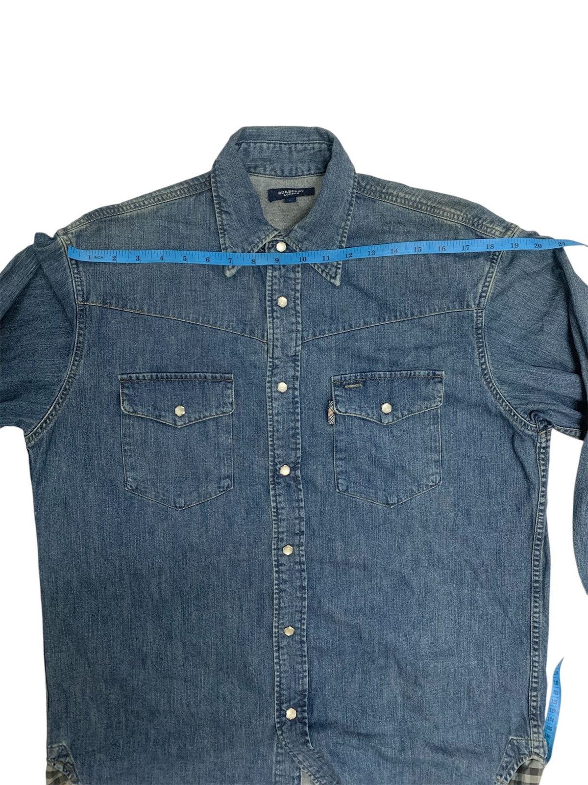Burberry Burberry denim shirt button up Size US L / EU 52-54 / 3 - 4 Thumbnail