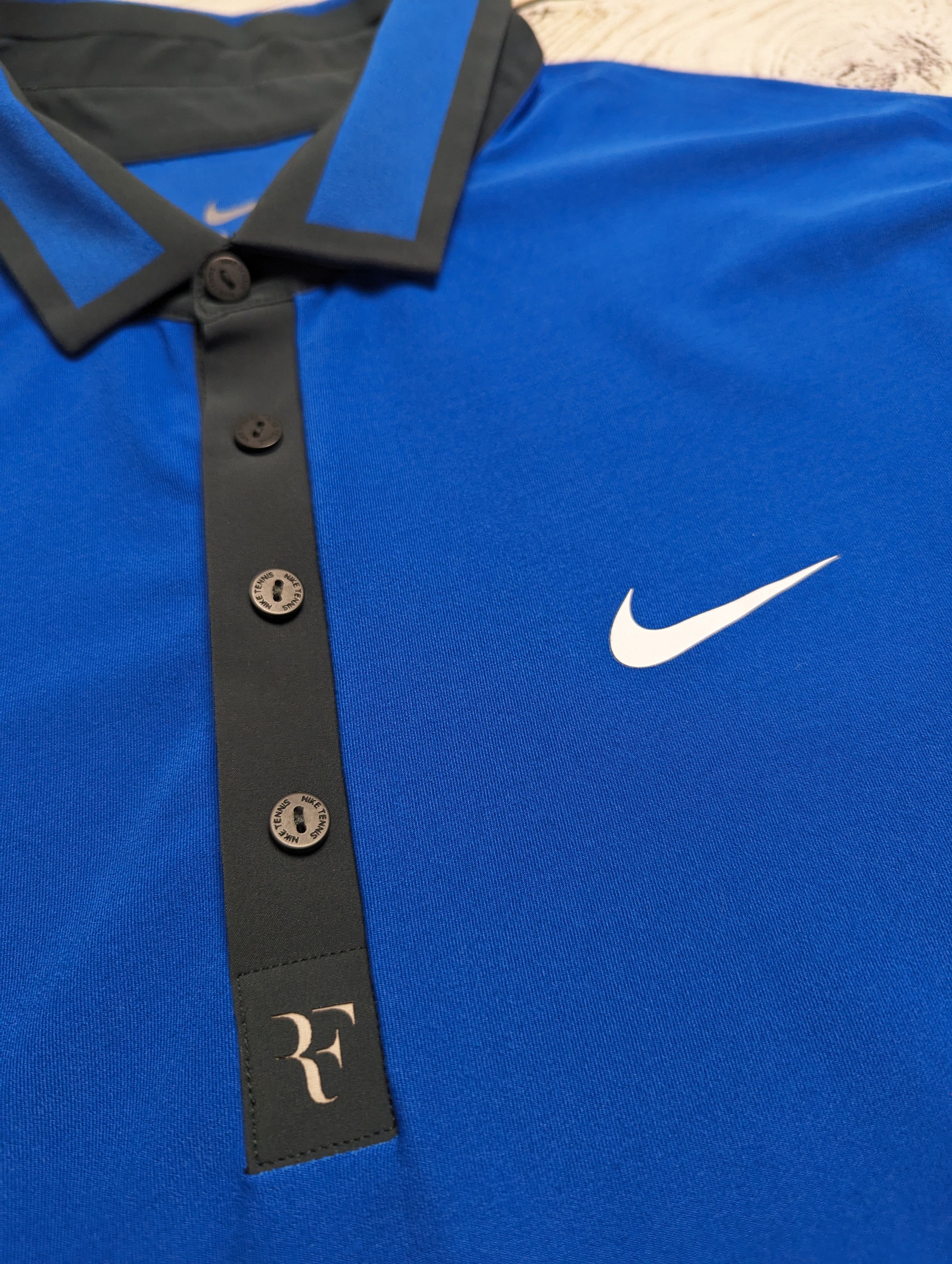 Nike Nike Roger Federer polo shirt 2012 size L Size US L / EU 52-54 / 3 - 7 Thumbnail