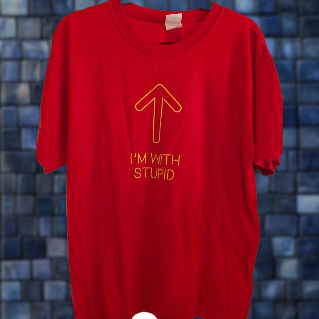 Vintage VINTAGE Pet Shop Boys Fundamentourist Tour 2006 Shirt L Red Cotton Logo Men Short Sleeve Crew Neck Size US L / EU 52-54 / 3 - 1 Thumbnail