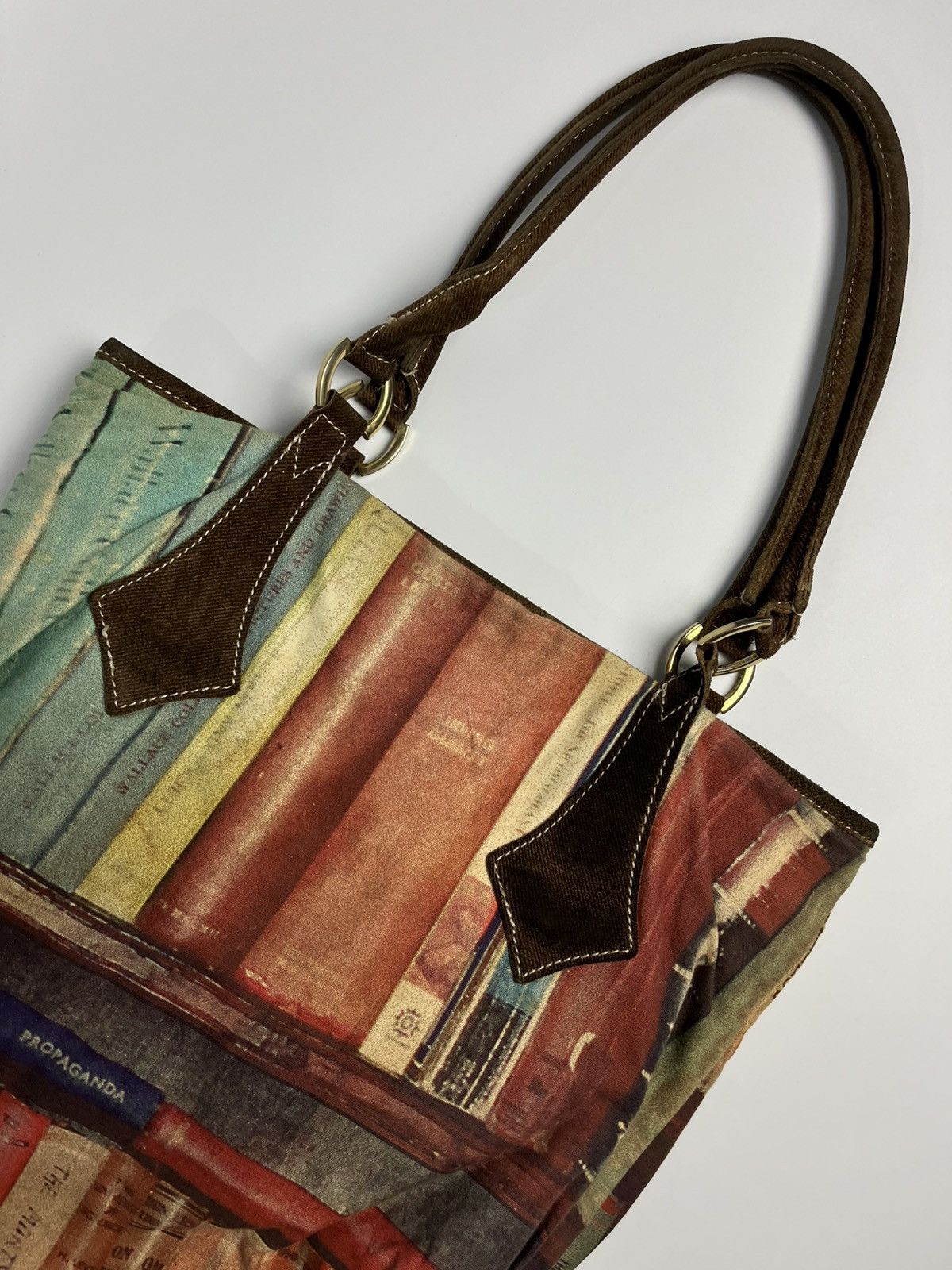 Vivienne Westwood Vivienne Westwood "The Social Order" Library Print Tote Bag Size ONE SIZE - 11 Thumbnail