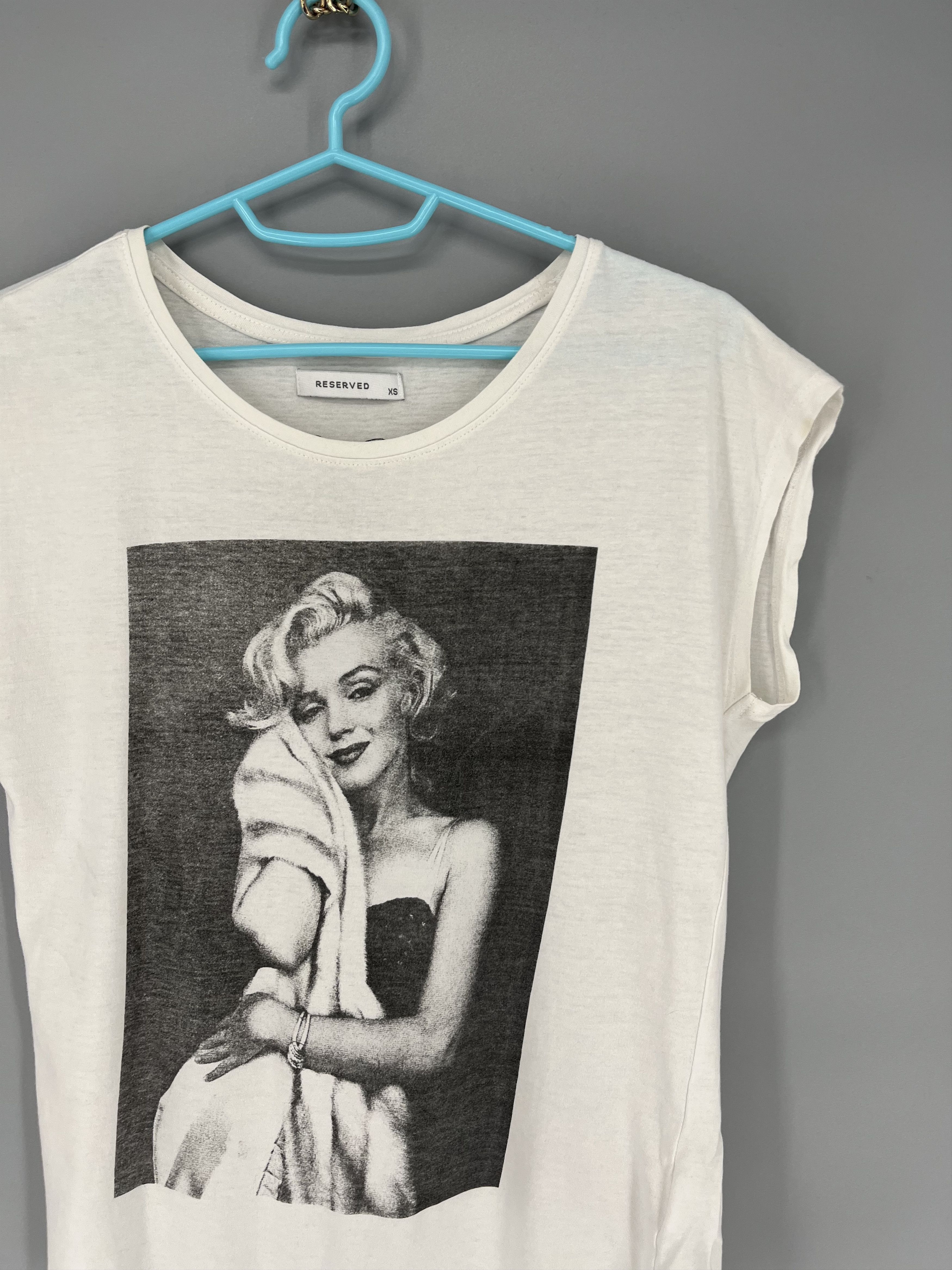 Reserved Vintage Y2k Reserved Full Print tee "Marilyn Monroe" Size XS / US 0-2 / IT 36-38 - 6 Thumbnail