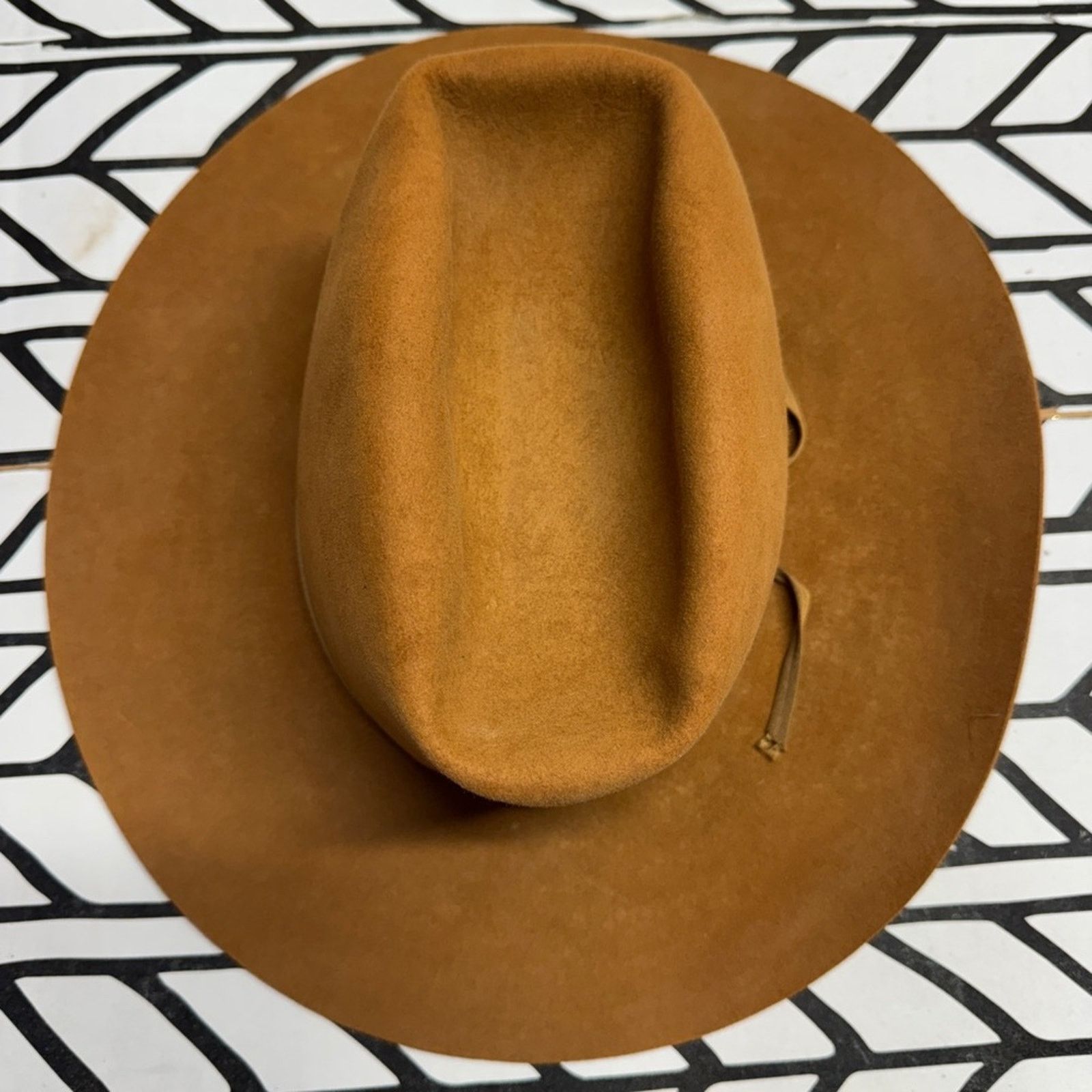 Other Men’s Resistol 3X Beaver Tall Pine Western Hat size 6 7/8 Size ONE SIZE - 2 Thumbnail