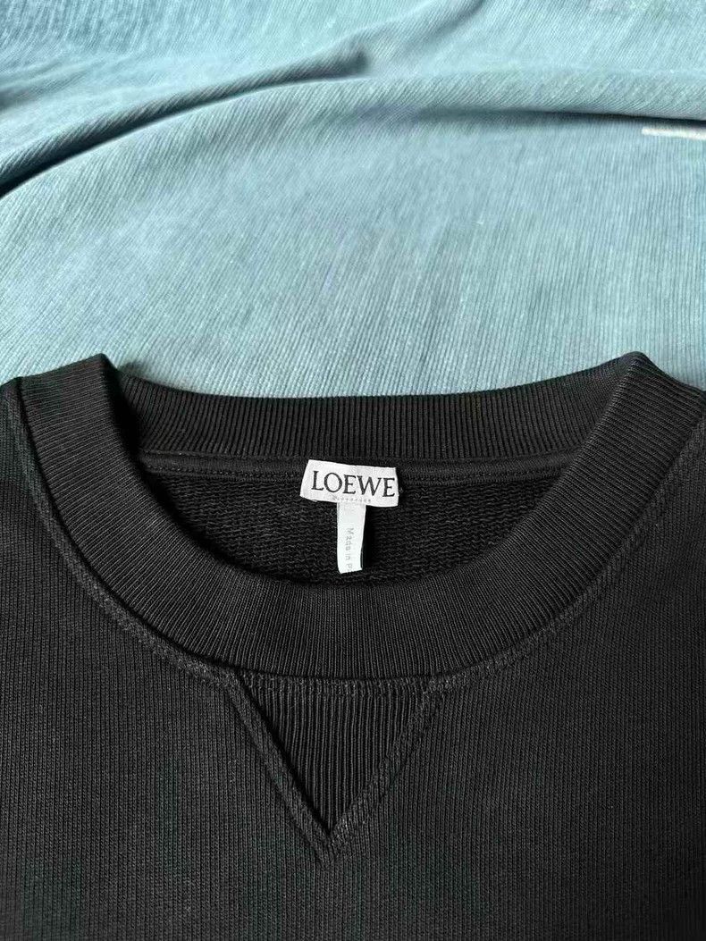 Loewe loewe Black pullover sweatshirt 2505-Nextarrow Size US M / EU 48-50 / 2 - 2 Thumbnail