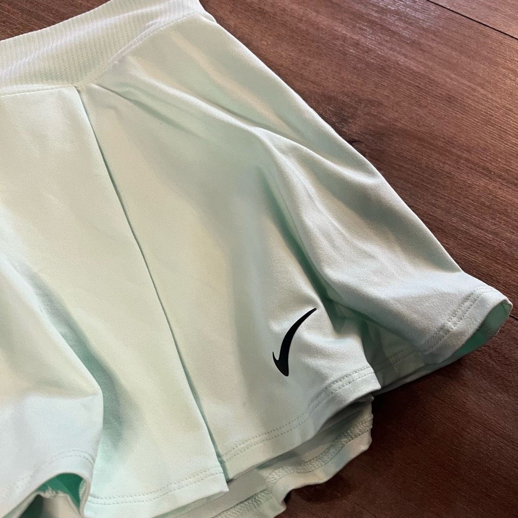 Nike Nike Mint Green Athletic Tennis Skirt Women Large Bin E-18 Size 30" / US 8 / IT 44 - 2 Thumbnail