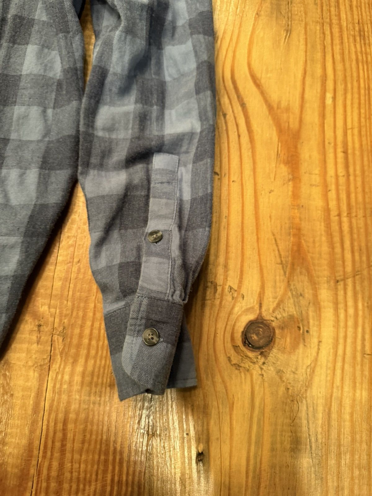 Marine Layer Marine Layer Blue flannel - size Marge (M/L) Size US M / EU 48-50 / 2 - 10 Thumbnail