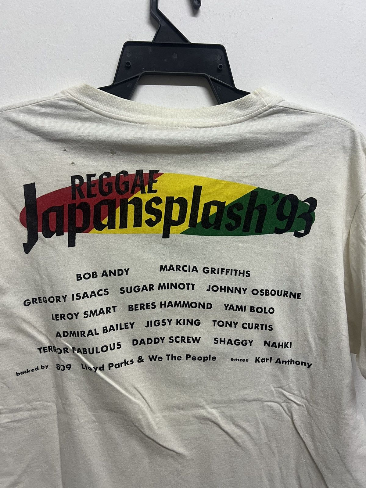 Vintage Vintage 90’s Reggea Splash Shaggy Tee Size US L / EU 52-54 / 3 - 6 Thumbnail