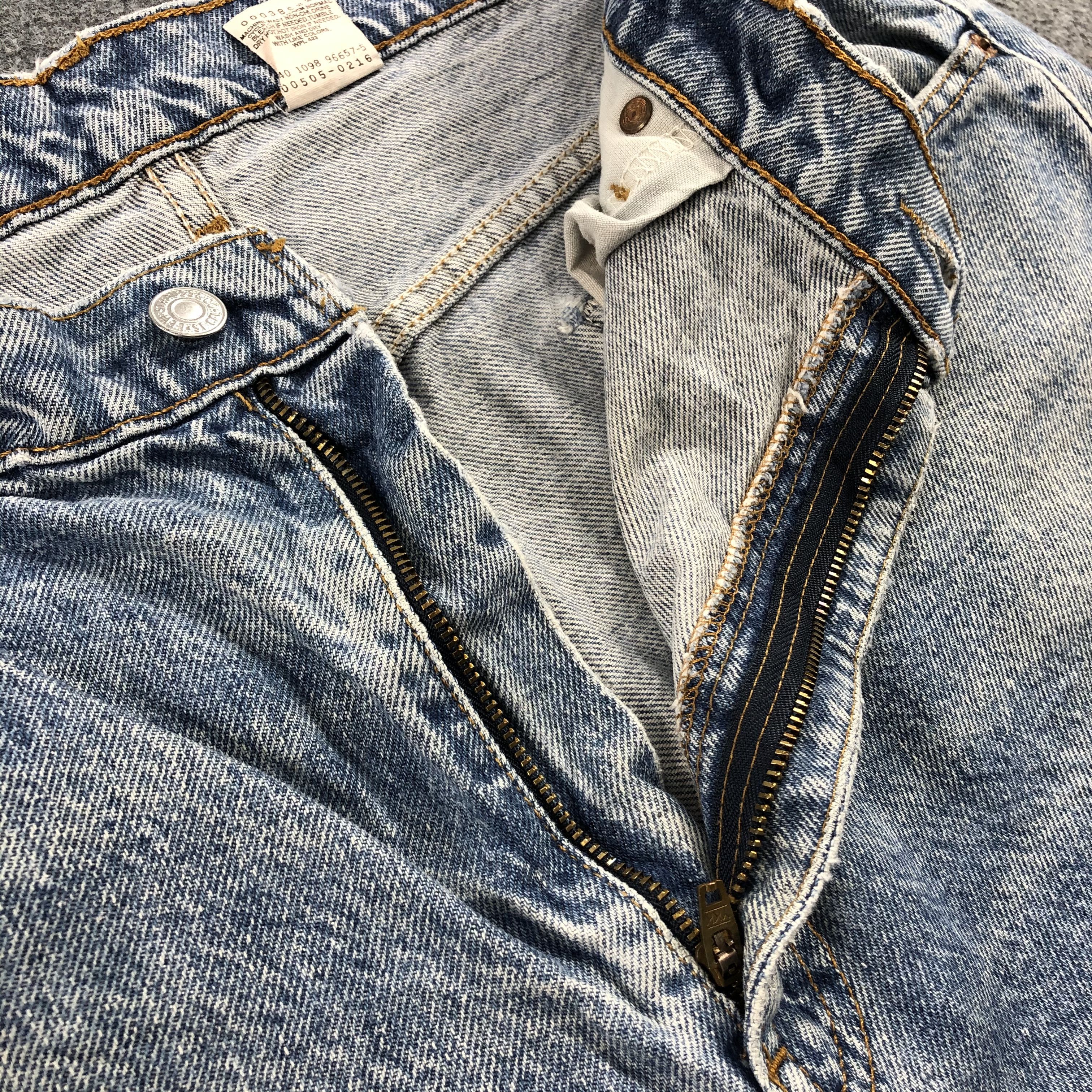 Levi's Vintage 90s Levis 505 Stone Wash Jeans-JM1119A Size US 36 / EU 52 - 8 Thumbnail