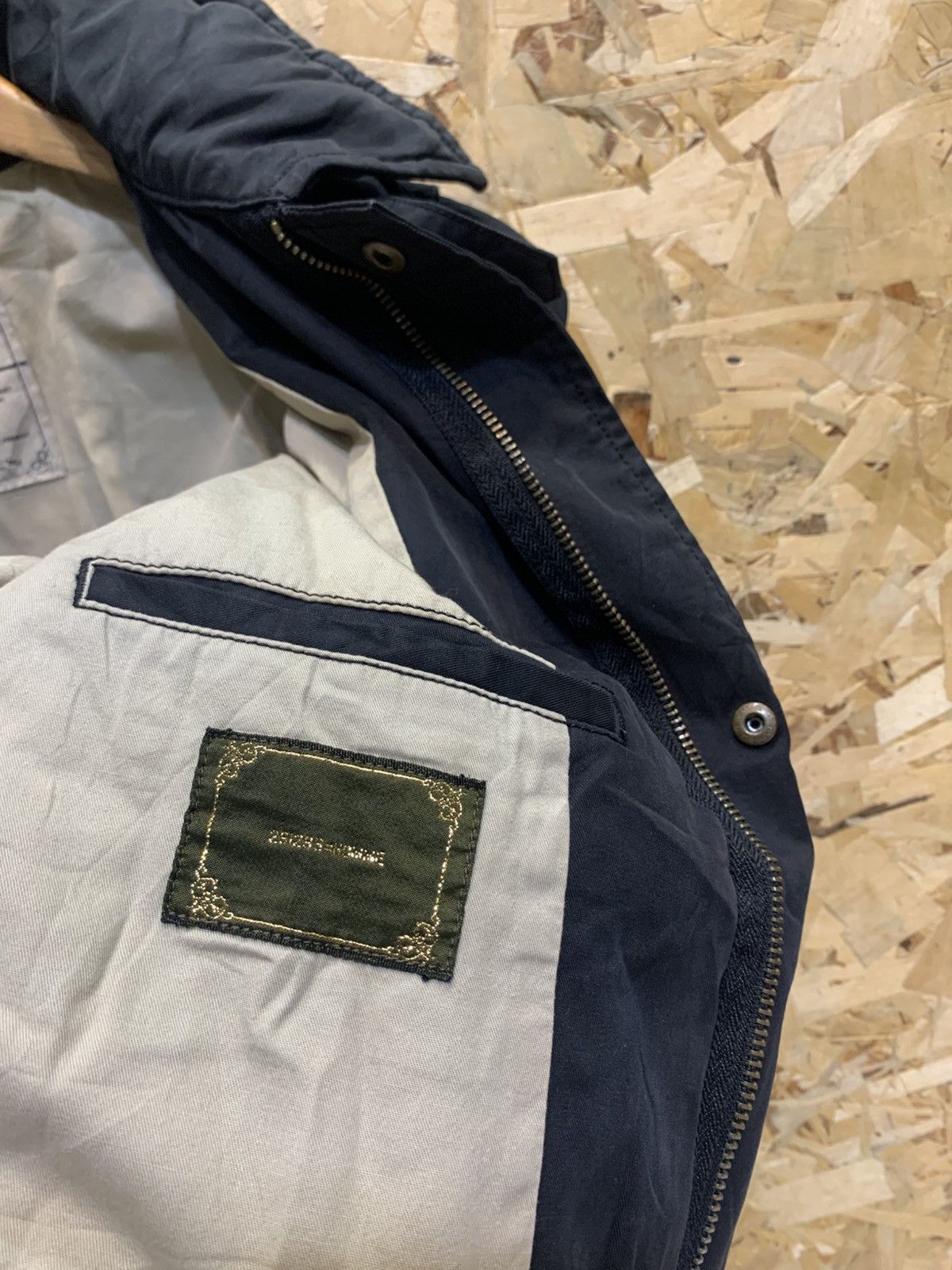 If Six Was Nine × Japanese Brand × Le Grande Bleu (L.G.B.) 291295 homme reconstructed military jacket Size US M / EU 48-50 / 2 - 7 Thumbnail