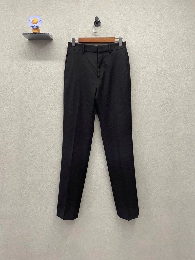 Louis Vuitton LV Black Wool Straight Suit Pants - dmc Size US 30 / EU 46 - 1 Thumbnail