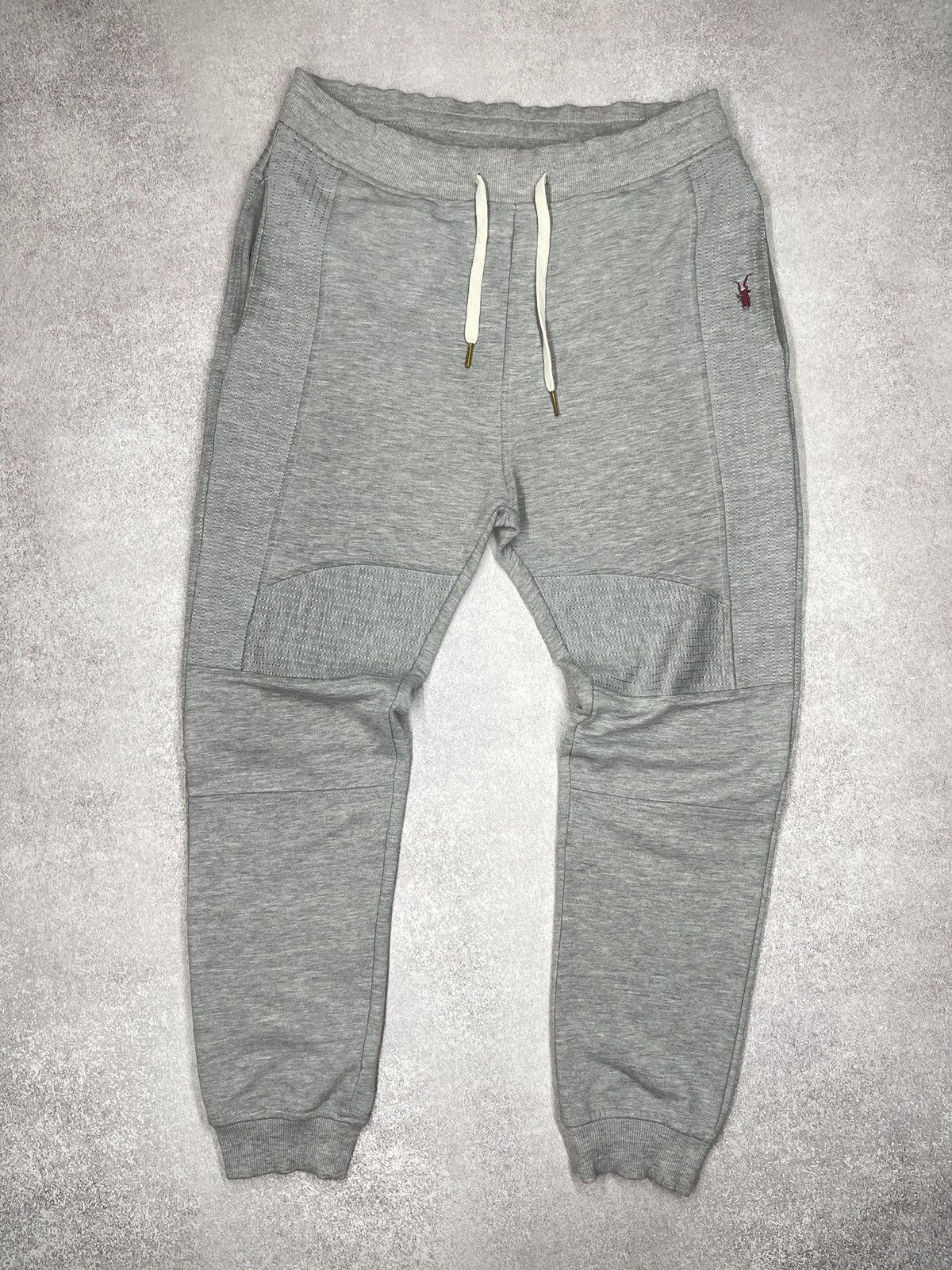 Allsaints Vintage AllSaints Grey Sweatpants Drill Y2K Size US 36 / EU 52 - 2 Thumbnail