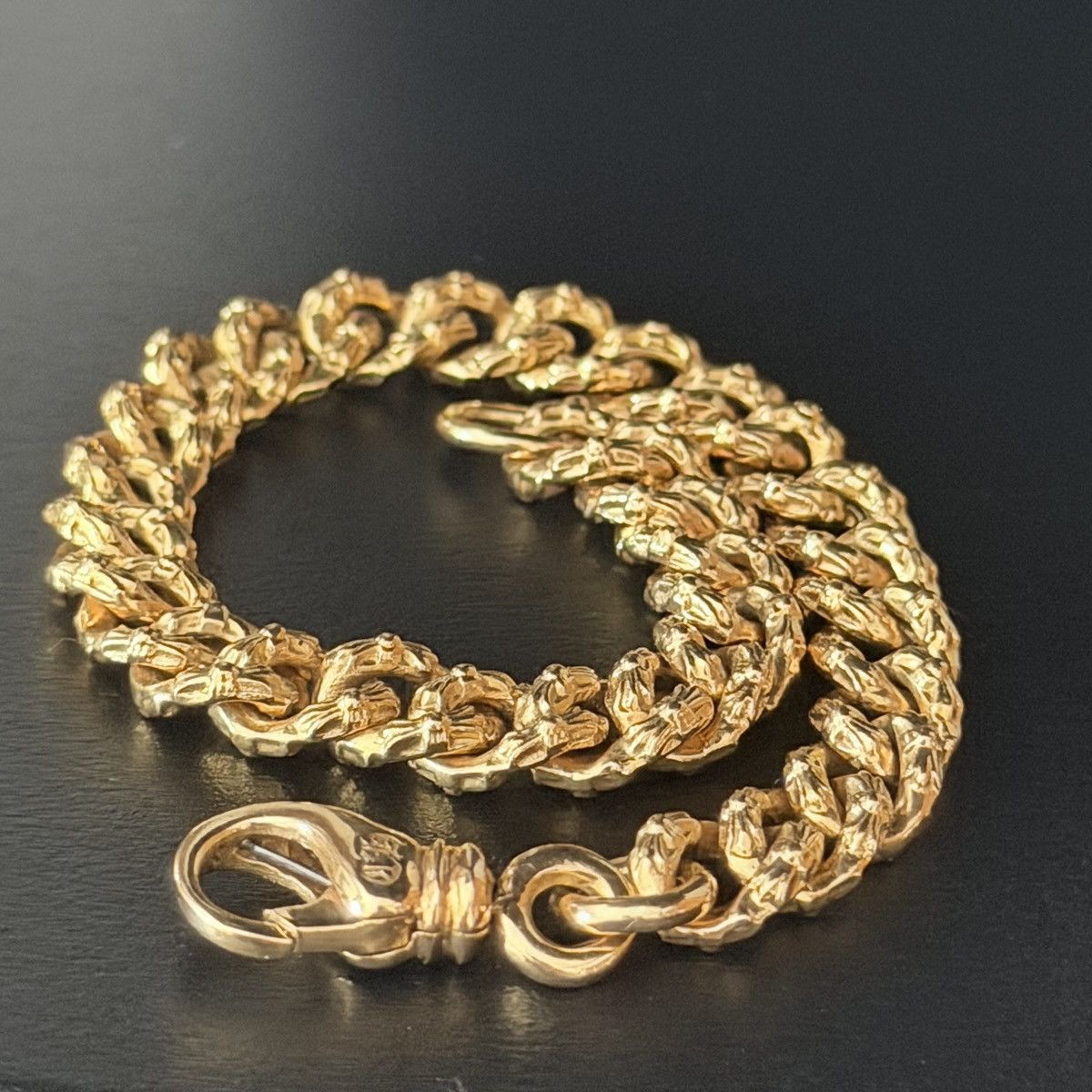 Chrome Hearts Chrome Hearts 22K Gold Extra Fancy Link Bracelet Size ONE SIZE - 1 Thumbnail