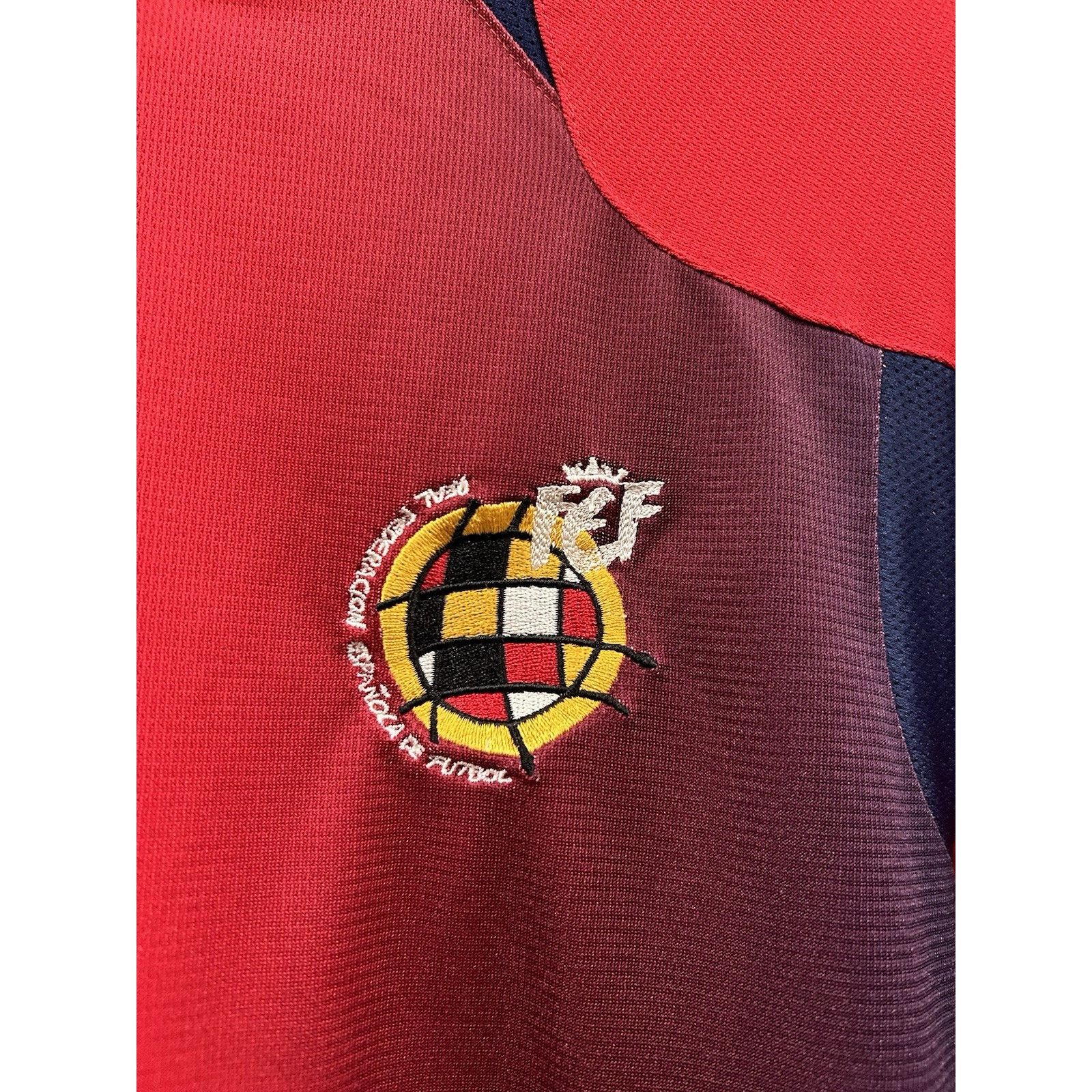 Adidas Adidas Spain National Team 2003 Home Kit Soccer Jersey Small Size US S / EU 44-46 / 1 - 6 Thumbnail