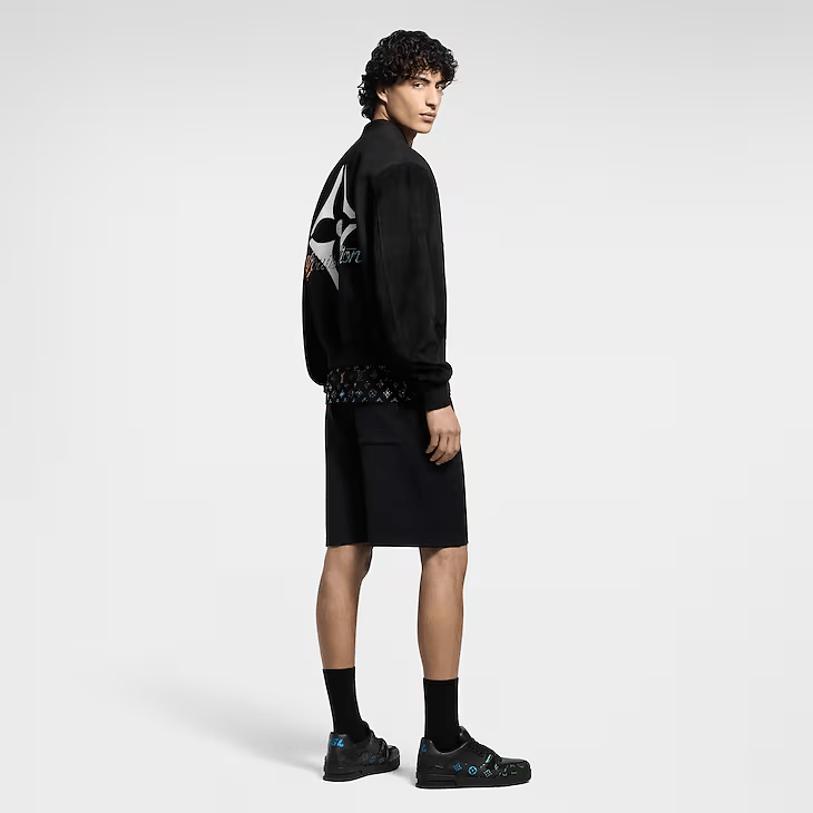 Louis Vuitton LV Embellished Jersey Shorts Size US 32 / EU 48 - 4 Thumbnail