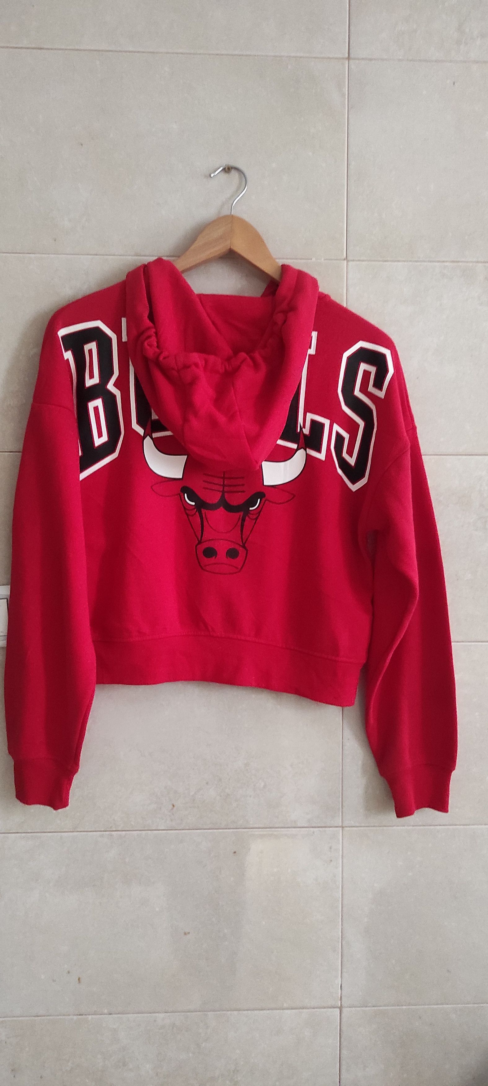 NBA Vintage Y2K Chicago Bulls Hoodie Red NBA Adult Sweatshirt Size M / US 6-8 / IT 42-44 - 15 Thumbnail