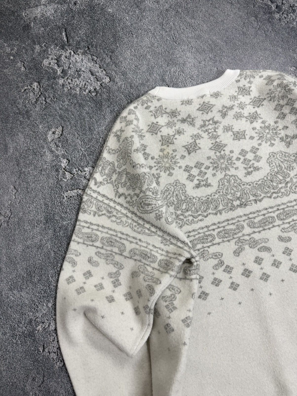 Takeo Kikuchi Takeo Kikuchi Paisley Bandana wool oversize sweater pullover Size US S / EU 44-46 / 1 - 11 Thumbnail