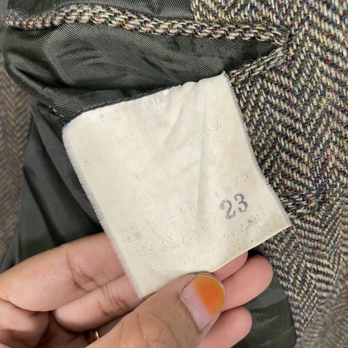 Oscar De La Renta Oscar De La Renta Herringbone Blazer Size US M / EU 48-50 / 2 - 17 Thumbnail
