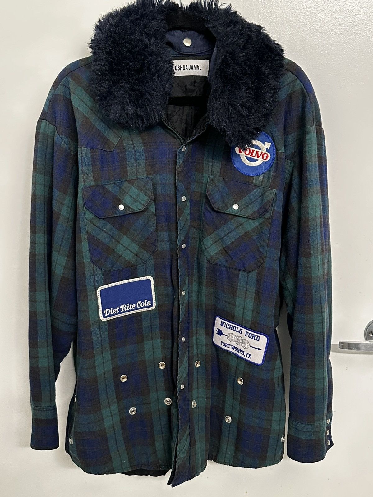 Joshua Jamal Joshua Jamal Reworked Vintage Quilted Flannel Size US XL / EU 56 / 4 - 2 Thumbnail