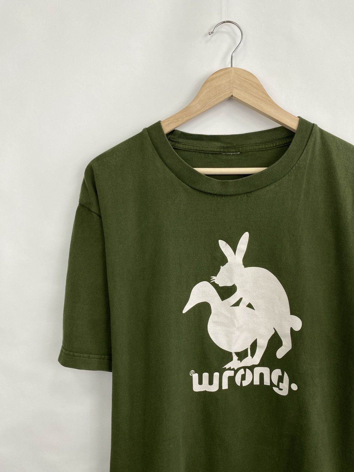 Hanes × Vintage Vintage 90 Rabbit Fucked a Duck Wrong Humor t-shirt rare Y2K Size US L / EU 52-54 / 3 - 2 Thumbnail