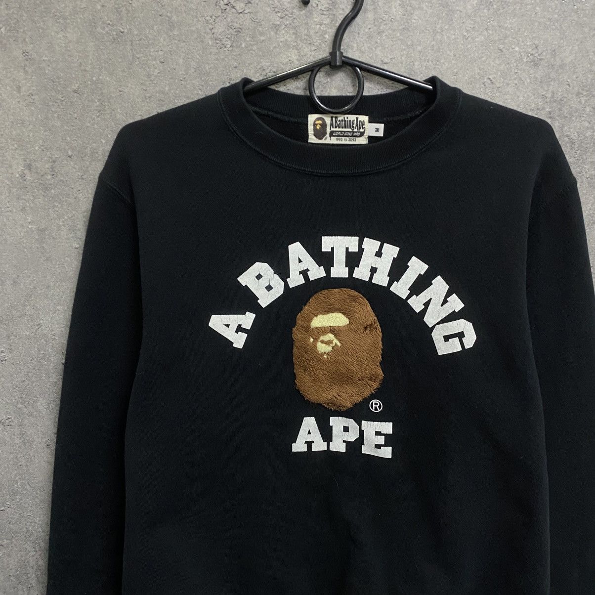 Bape A Bathing Ape Bape College Sweatshirt Crewneck Size US M / EU 48-50 / 2 - 5 Thumbnail