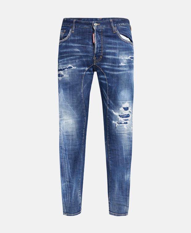Dsquared2 Tidy biker jean Slim fit jeans Size 46R - 1 Thumbnail