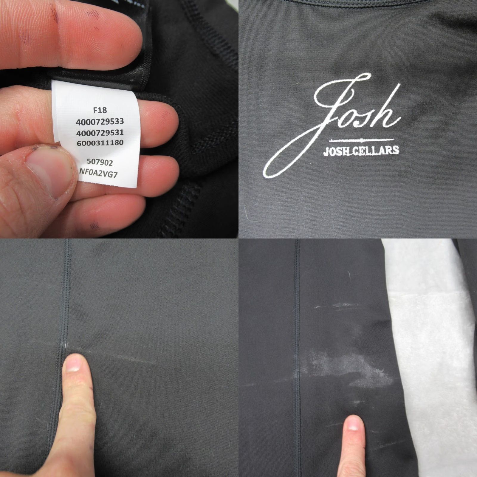 The North Face The North Face Shirt Mens 2XL Black Tech Glacier 1/4 Zip Fleece Mock Neck Logo Size US XXL / EU 58 / 5 - 8 Thumbnail