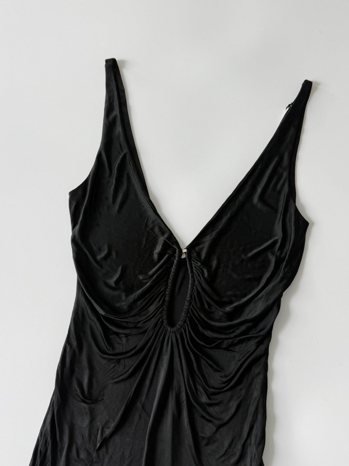Gucci Gucci by Tom Ford 2003 Plunging Deep Tank Top Size XS / US 0-2 / IT 36-38 - 3 Thumbnail