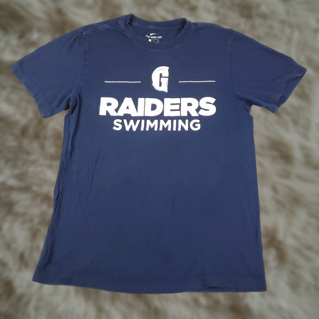 Nike Nike Dri-Fit T-Shirt Mens Size Small Blue Casual Short Sleeve Sports Size US S / EU 44-46 / 1 - 1 Thumbnail