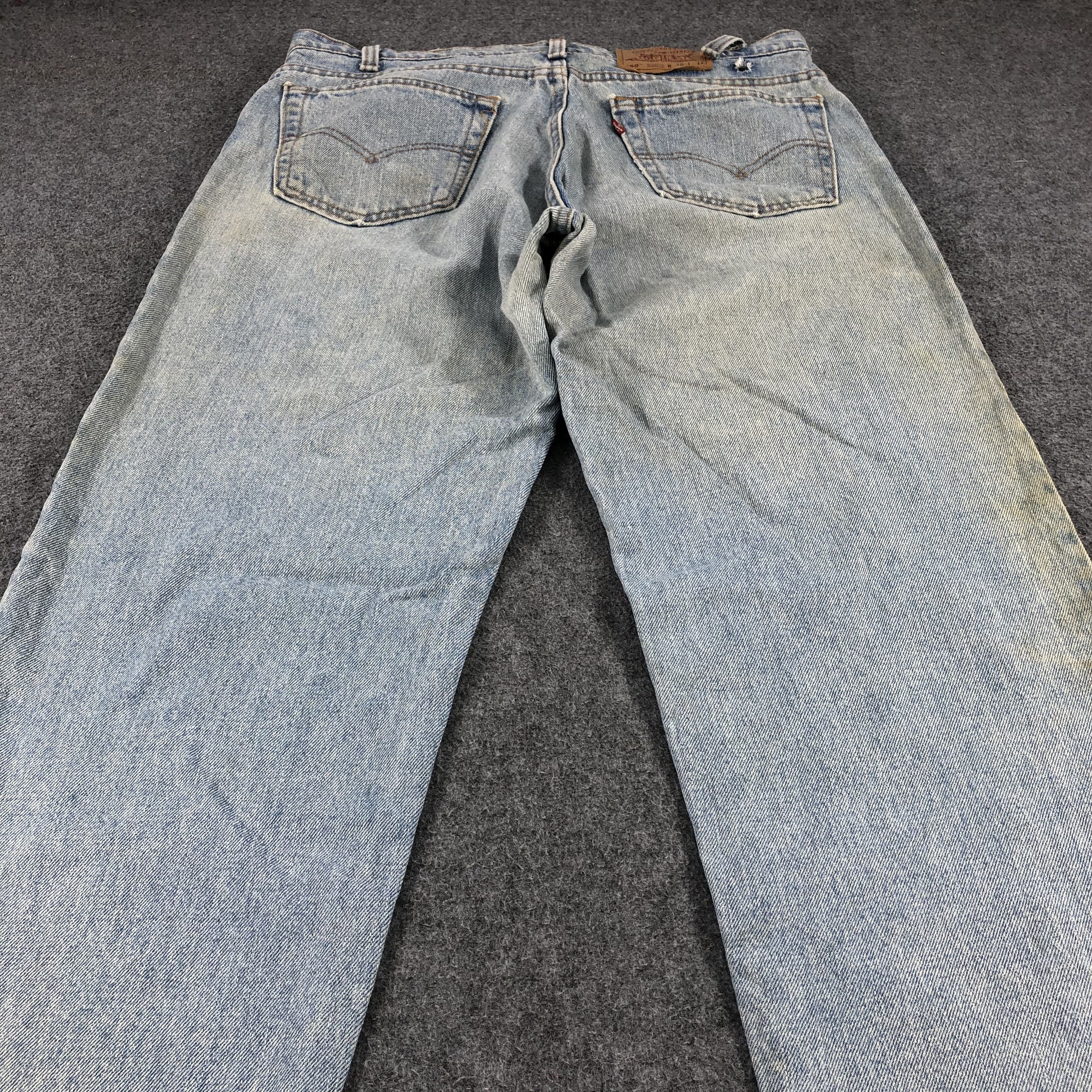Levi's Vintage 90s Light Wash Levis 550 Jeans-JM1027 Size US 36 / EU 52 - 4 Thumbnail