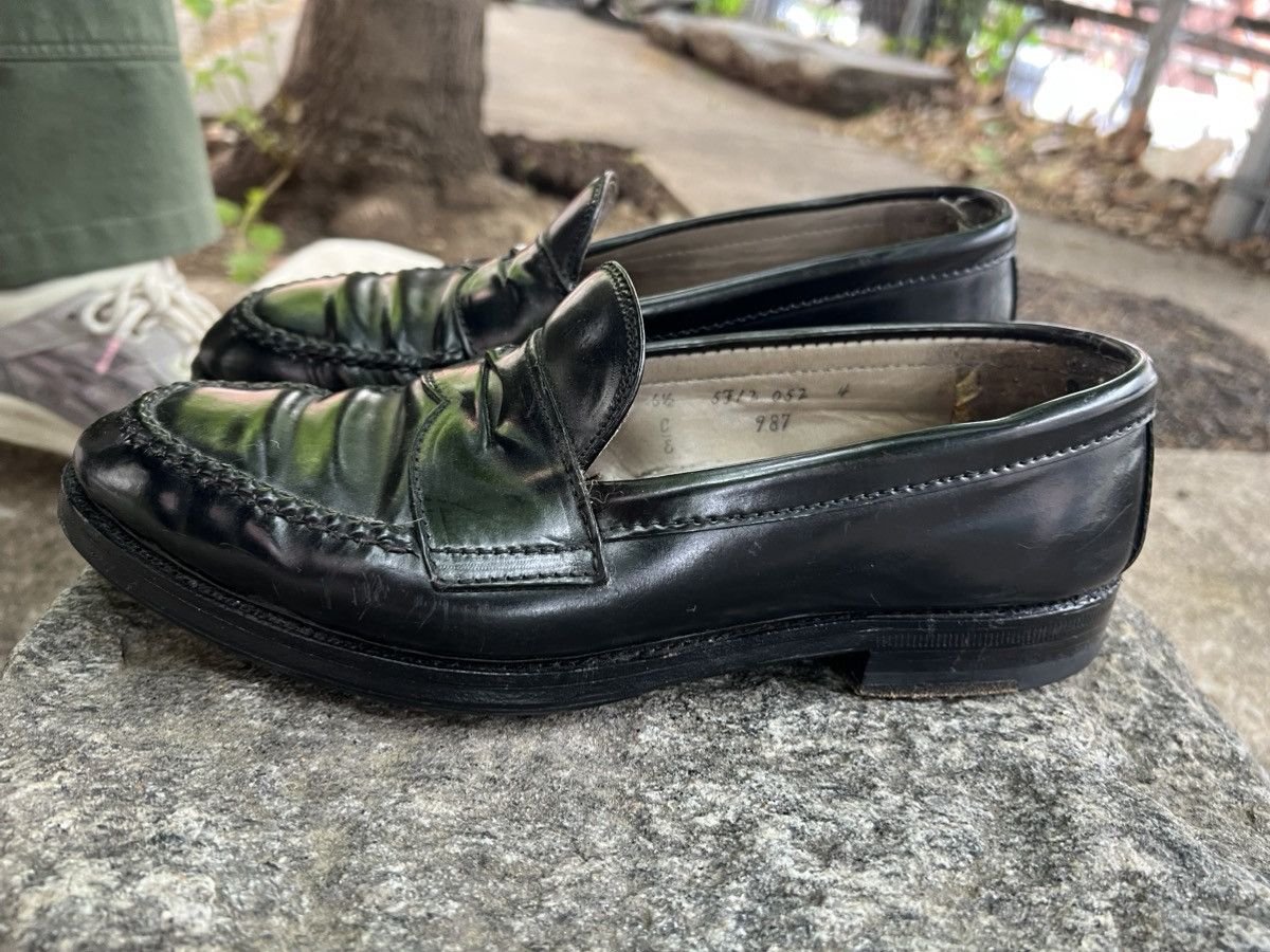 Alden Alden LHS Loafers Black Shell Cordovan Size US 6.5 / EU 39-40 - 4 Thumbnail
