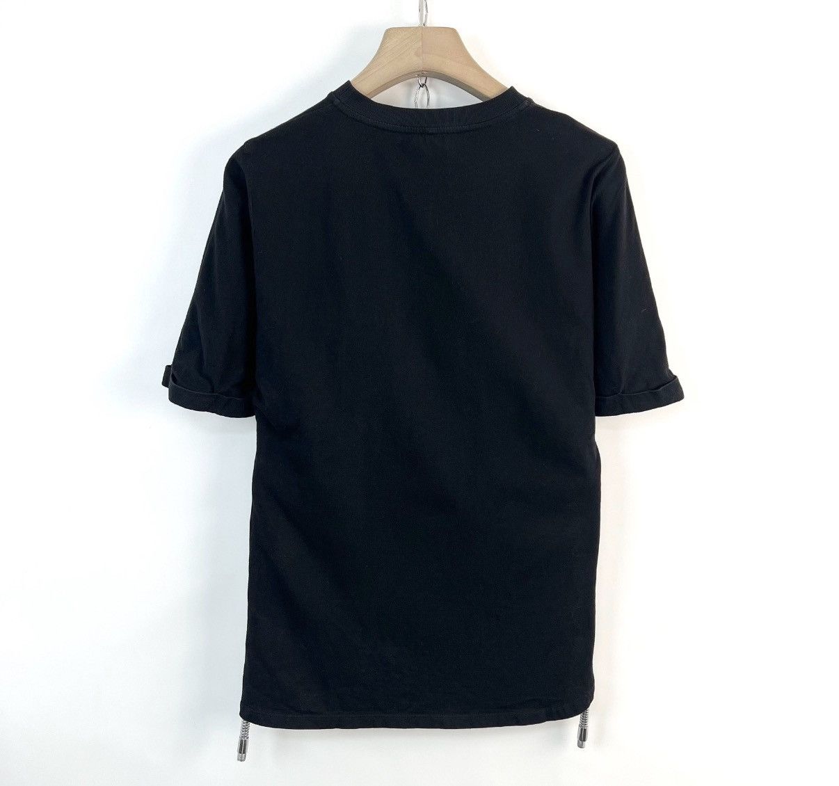 Fendi Fendi Crystal Logo Black Short Sleeve T-Shirt K12 Size US S / EU 44-46 / 1 - 2 Thumbnail