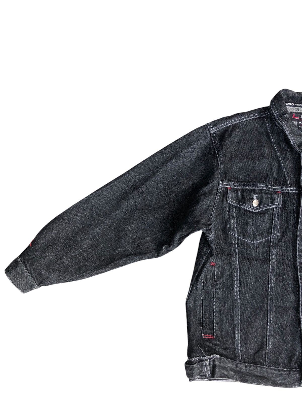Fubu Y2k Fubu Denim Jacket Embroidered Jeans Size US L / EU 52-54 / 3 - 4 Thumbnail