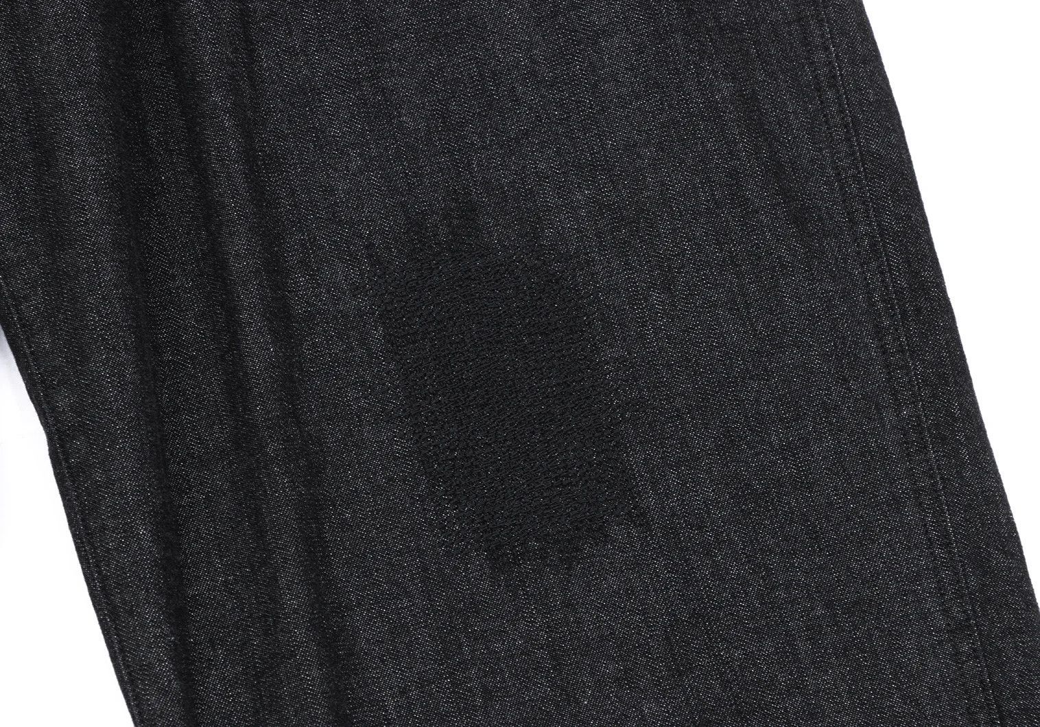 Yohji Yamamoto Repair Design Denim Pants in Black Size 3 Size US 34 / EU 50 - 9 Thumbnail