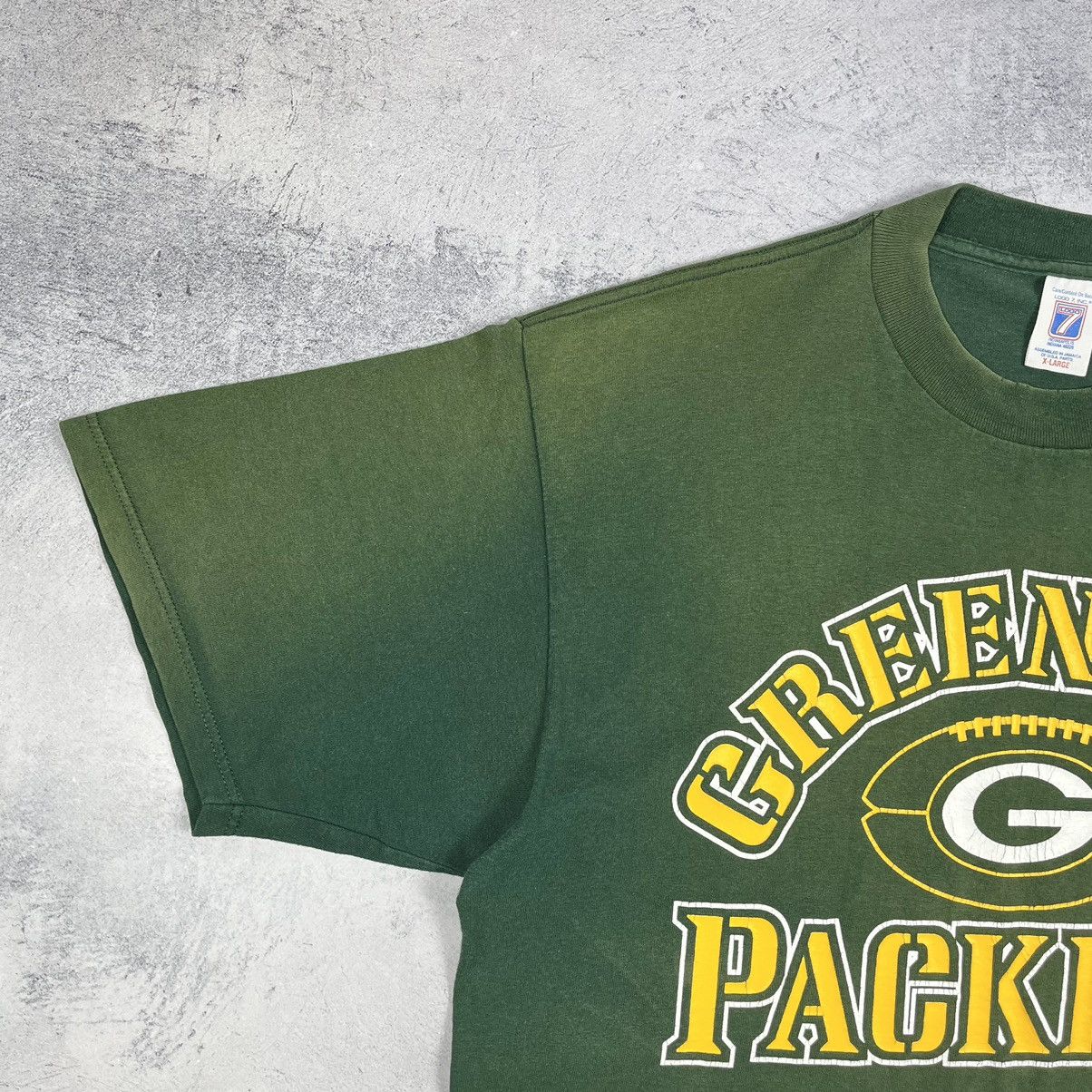 NFL Vintage Green Bay Packers NFL faded Made in USA tee 90’s Size US XL / EU 56 / 4 - 7 Thumbnail