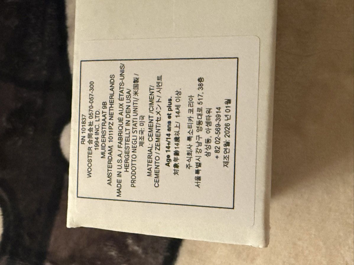 Supreme Supreme mini Materials 1:12 Scale Jersey Barrier Size ONE SIZE - 6 Thumbnail